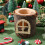 25 Pezzi Set Porte E Finestre In Legno Per Miniature 6