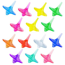 20 Giocattoli Acrilici Rotanti Colorati Per Bambini E Ragazzi