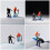 2Pcs Miniature Skiing People Figurine 1:64 Scale Hand Painted 6