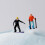 2Pcs Miniature Skiing People Figurine 1:64 Scale Hand Painted 4