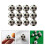 12 Palline Da Calcio In Miniatura Per Casa 3