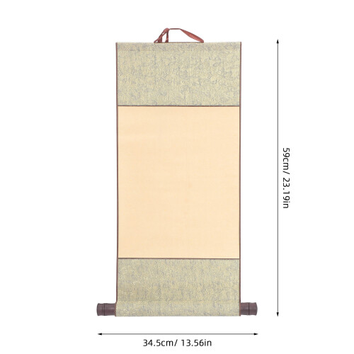 Blank Chinese Scroll Paper Painting Calligraphy 2