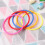 32 Stks 6 Cm Plastic Worpringen Multicolor Doelwit Gooispel Kinderen 5