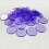 100Pcs Colorful Transparent Plastic Chips Counting Accessories 11