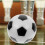 6 32 Mm Tafelvoetbalbal Zwart/Wit 5