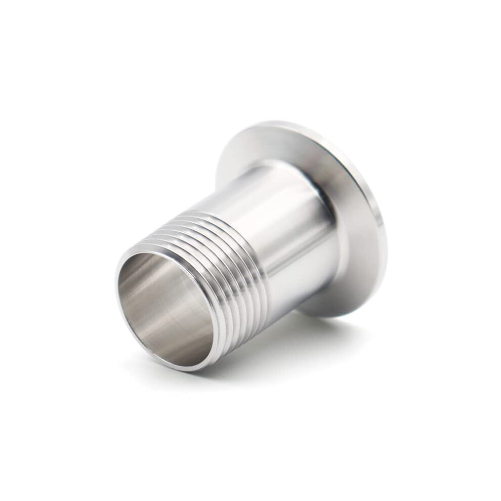 Adapter Bspt 1/2 Inch Male Threaded Sanitary Ss304 Triclamp Adaptor Connector Dn32 Ferrule 50.5 9339159527139