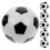 6 32 Mm Tafelvoetbalbal Zwart/Wit 7
