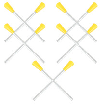 10Pcs Triangle Percussion Instrument Accessories