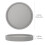 2 Pezzi Sottovaso In Design 10,5X10,5X1,5 Cm 3