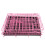 Cage Pliable Avec Toilette Pour , Chat, (Rose) 1