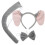 Set Costume Animale Con Orecchie, E Cravatta 3
