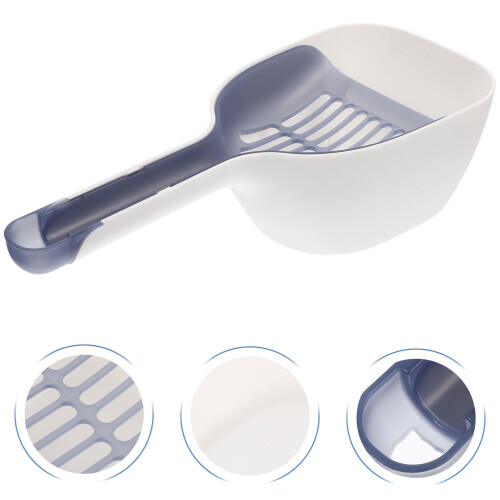 Plastic Litter Scoop For Cat Litter Cleaning Tool 1