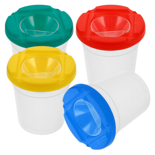 4 Pezzi Rotanti Per Bambini, Pennello E Strumenti Pulizia