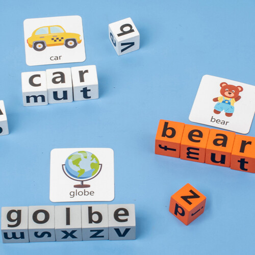 Set Alfabeto In Legno Per Bambini Educativo 2