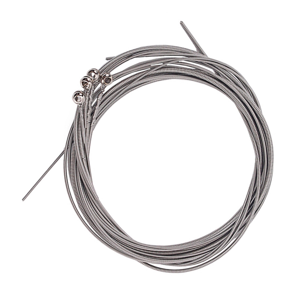 4 Szt. Akcesoria Do Gitary Basowej Ze Stali Nierdzewnej, 4-Strunowa-image