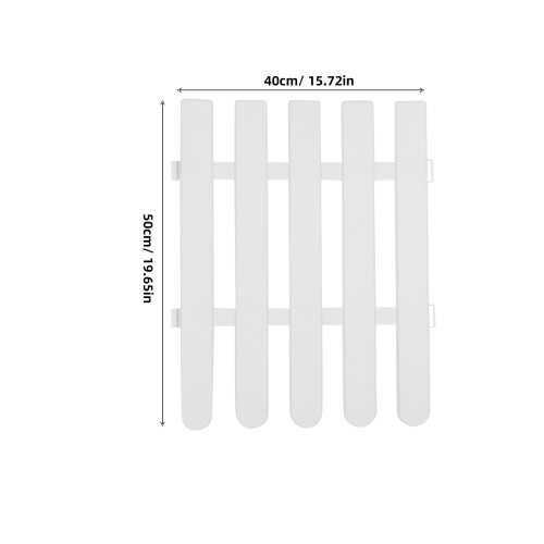 2 Multifunctionele Tuinrand Afsluiting Plastic Plantenhek 1