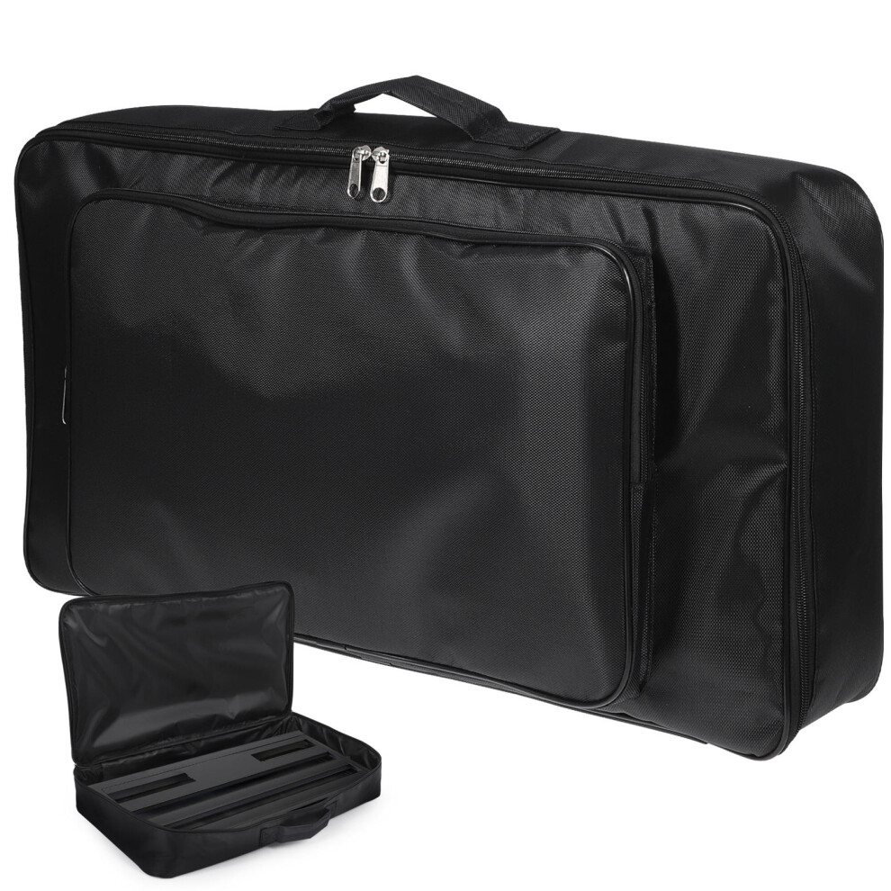 Plecak Na PłYtkę EfektóW Gitary Elektrycznej Czarna Z Zipperem-image