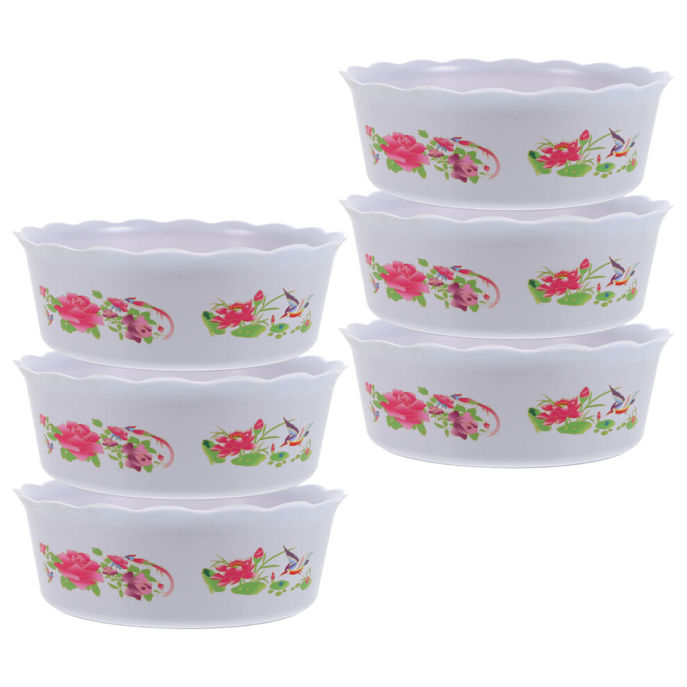 6 Sztuk Doniczka Koniczynę Wodną Z Plastiku MałYch Ryb I RośLin-image