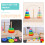 Conjunto Torre De Empilhamento Para Crianças 9