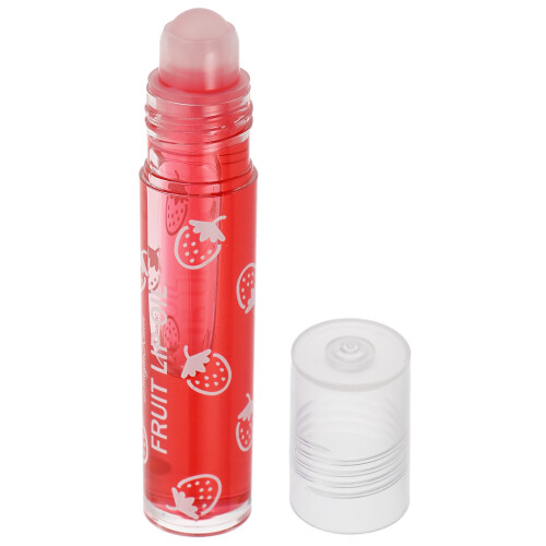 Fruit-Flavored Lip Gloss Transparent Moisturizing Roll-On Dla Kobiet