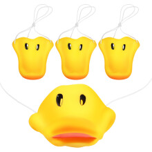 4 Stuks Eendenneuzen Feest Maskerade Halloween Cosplay Dierenneus