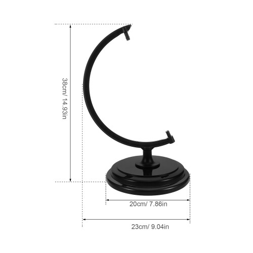Rotujący Glob 25 Cm Z Podstawą Ozdobną Dla 2
