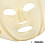3 Pezzi Maschera Facciale Riutilizzabile in Silicone 7