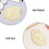3 Pezzi Maschera Facciale Riutilizzabile in Silicone 8