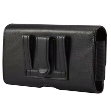 Etui Na Telefon Sztucznej Skóry Z Paskiem Przeciw Klatce