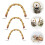 3Pcs Alças Decorativas Para Japonês 4