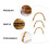 3Pcs Alças Decorativas Para Japonês 10
