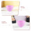 3Pcs Tigelas De Plástico Para Máscara Facial E Mistura 9