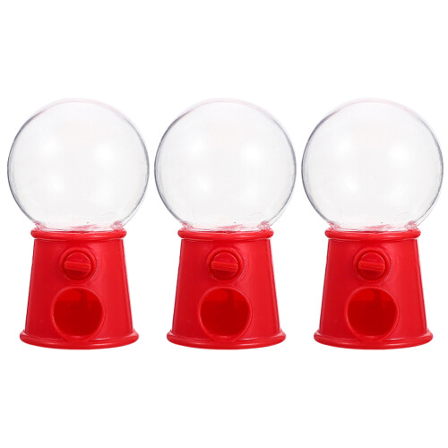 3 Unidades Mini Máquinas De Plástico Para Crianças