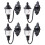 4Pcs Mini Lâmpada De Parede Para De Decoração Diy 2