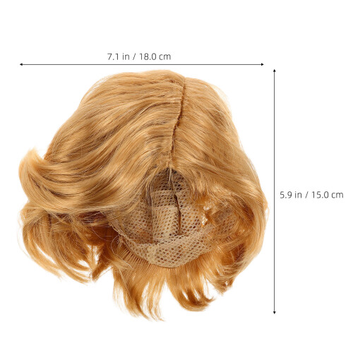 Wig Para Engraçada, Peruca Curta Masculina 1