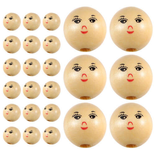 100 Unidades Conta Redonda De Com Sorridente (18Mm)