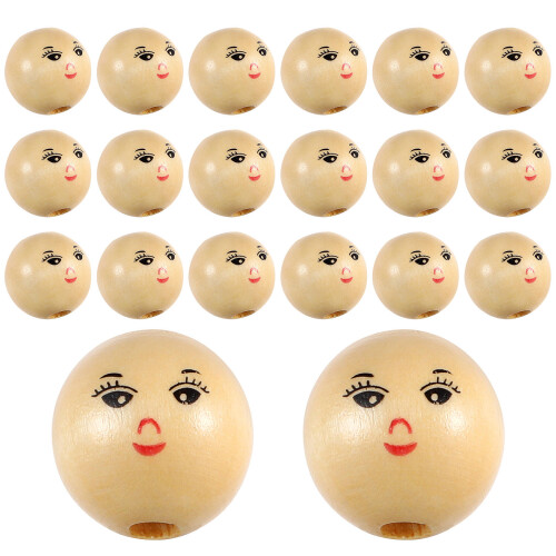 100 Unidades Conta Redonda De Com Sorridente (18Mm) 2