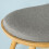 SoBuy Folding Bamboo Stool with Cushion 4