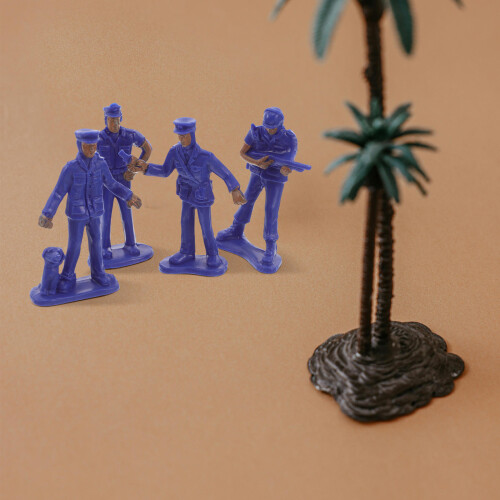 50 Pcs De Policial Realistas Para Decoração De De 2