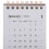 Mini Calendário De 2026 Com Folhas Para Escritório E Casa 8