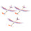 3Pcs DIY Avião Borracha Brinquedo Educativo 11