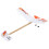 1 Conjunto Avião A Borracha Montagem Diy 11