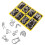 2 Set Smärtsamma Spännes Ringspel Lås 6