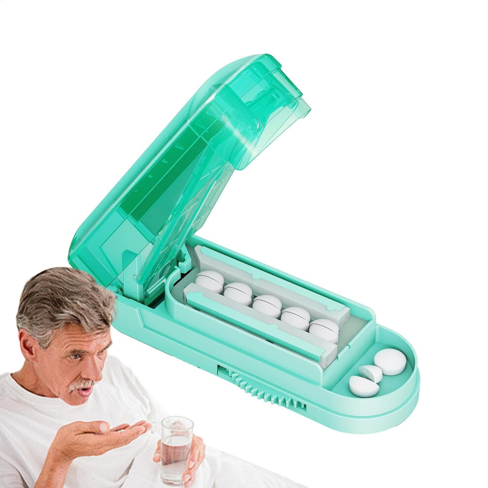 Pill Cutter Tablet Cutter For Small Pills Stainless Steel Medicine Splitter Accurate Tablet Cutter For Tablets And Pets