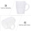 20Pcs Mini Muggar, Plastmuggar För DIY Hantverk 8