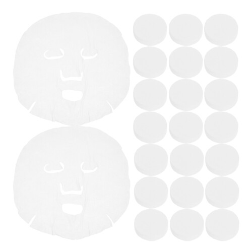 100Pcs Diy Komprimerad Mask Engångsansiktsmask För Hudvård