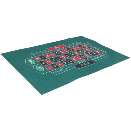 Waterproof Double Sided Game Table Mat With Felt Surface Foldable