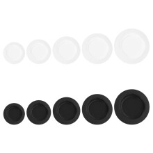 10 Unidades Tampa Vedação Borracha Para Porta-Moedas 26 A 38 Mm