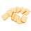 10 Unidades Pão Artificial Torrada Decoração Cozinha 9