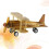 Brinquedo De Madeira Avião Crianças Artesanato 4